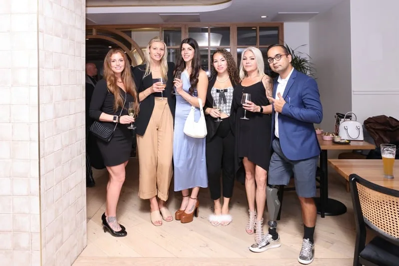Guests at a reception