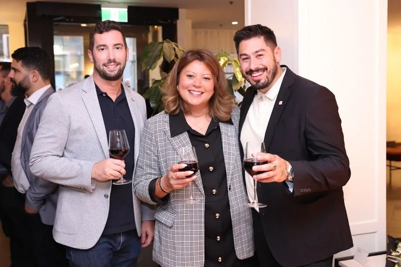 Guests at a reception
