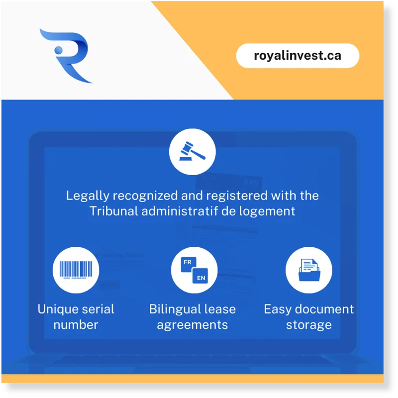 Royal Invest social post: legally recognized and registered